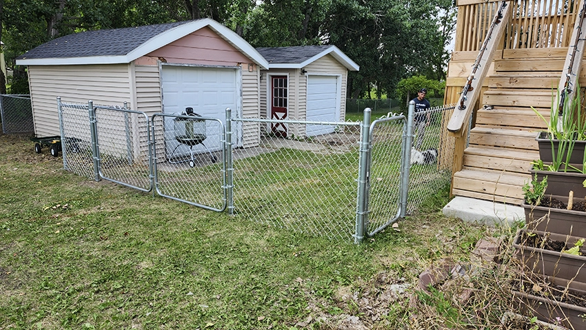 Residential chain link fence company in Grand Forks ND