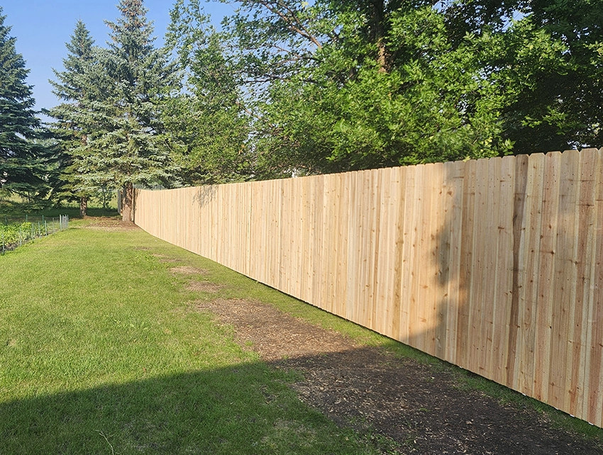 Wood Fencing in Dahlen,ND